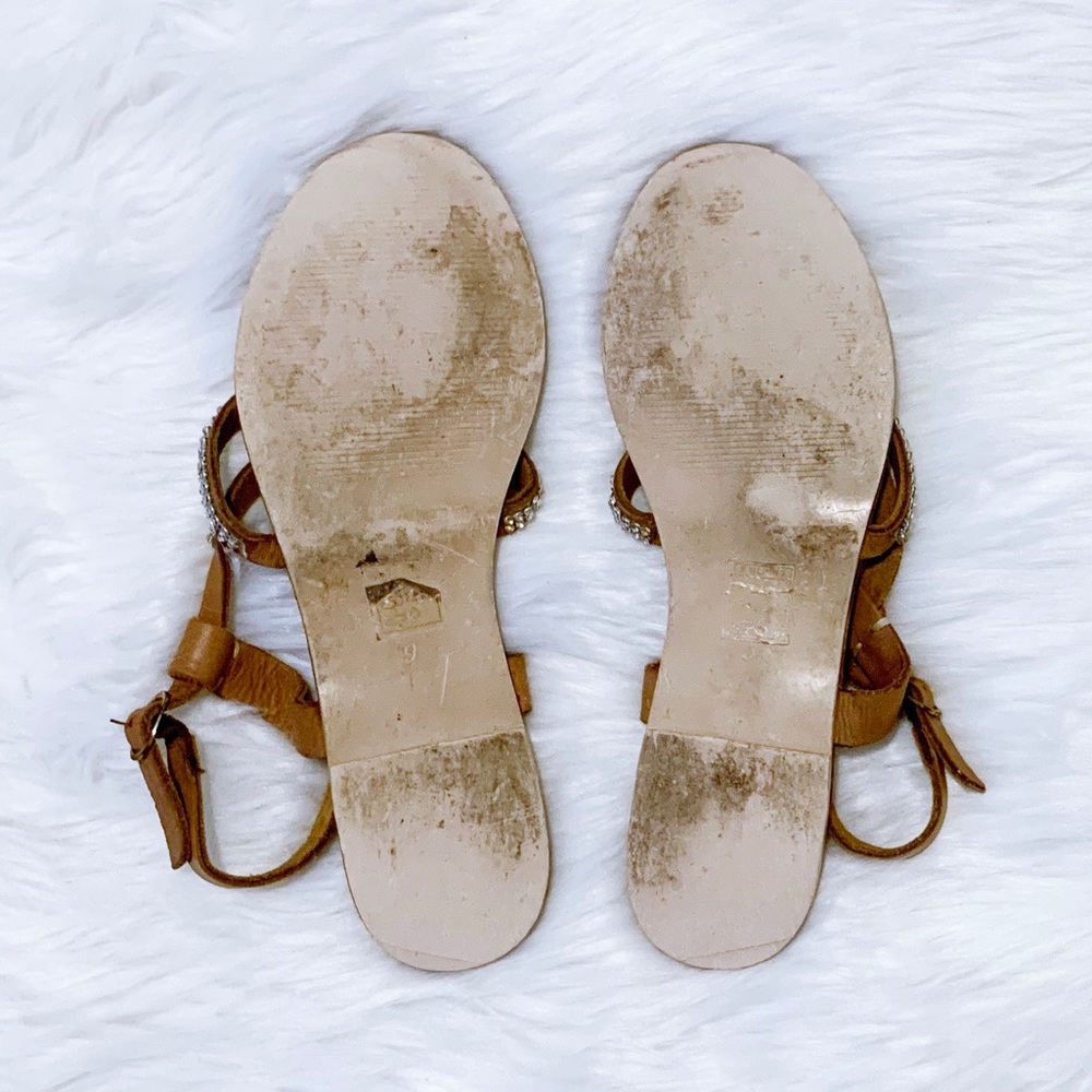 Steve Madden Rhinestone Sandals - Picture 2 of 5